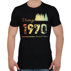 PRINTFASHION 1970 - Férfi póló - Fekete