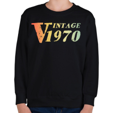 PRINTFASHION 1970 - Gyerek pulóver - Fekete gyerek pulóver, kardigán