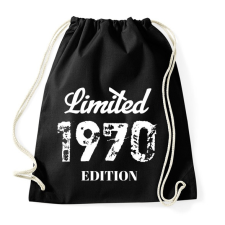 PRINTFASHION 1970 - Sportzsák, Tornazsák - Fekete tornazsák