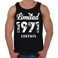 PRINTFASHION 1971 - Férfi atléta - Fekete atléta, trikó