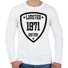 PRINTFASHION 1971 - Férfi hosszú ujjú póló - Fehér