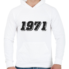 PRINTFASHION 1971 - Férfi kapucnis pulóver - Fehér női pulóver, kardigán