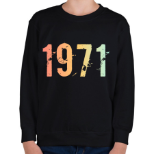PRINTFASHION 1971 - Gyerek pulóver - Fekete gyerek pulóver, kardigán