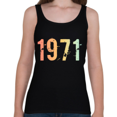 PRINTFASHION 1971 - Női atléta - Fekete