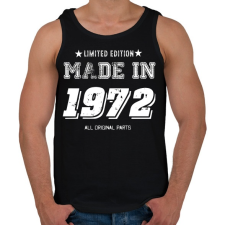 PRINTFASHION 1972 - Férfi atléta - Fekete atléta, trikó