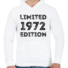 PRINTFASHION 1972 - Férfi kapucnis pulóver - Fehér férfi pulóver, kardigán