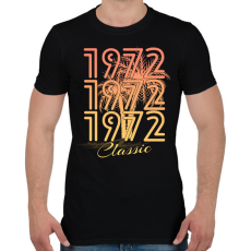 PRINTFASHION 1972 - Férfi póló - Fekete