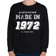 PRINTFASHION 1972 - Gyerek pulóver - Fekete gyerek pulóver, kardigán