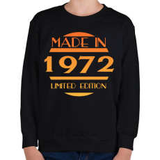 PRINTFASHION 1972 - Gyerek pulóver - Fekete