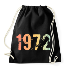 PRINTFASHION 1972 - Sportzsák, Tornazsák - Fekete tornazsák