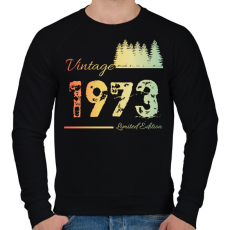 PRINTFASHION 1973 - Férfi pulóver - Fekete