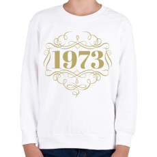 PRINTFASHION 1973 - Gyerek pulóver - Fehér