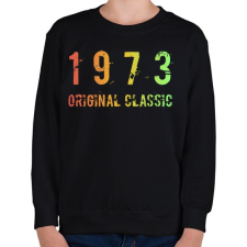 PRINTFASHION 1973 - Gyerek pulóver - Fekete gyerek pulóver, kardigán