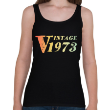 PRINTFASHION 1973 - Női atléta - Fekete női trikó