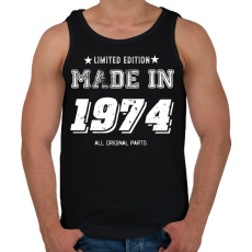 PRINTFASHION 1974 - Férfi atléta - Fekete