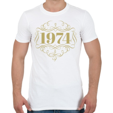 PRINTFASHION 1974 - Férfi póló - Fehér