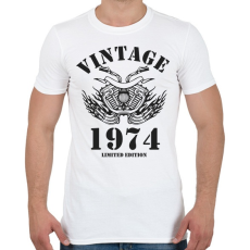 PRINTFASHION 1974 - Férfi póló - Fehér