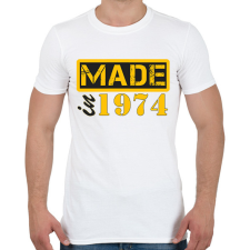 PRINTFASHION 1974 - Férfi póló - Fehér férfi póló