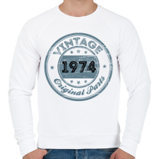 PRINTFASHION 1974 - Férfi pulóver - Fehér férfi pulóver, kardigán