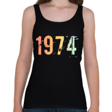 PRINTFASHION 1974 - Női atléta - Fekete