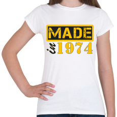 PRINTFASHION 1974 - Női póló - Fehér