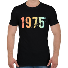 PRINTFASHION 1975 - Férfi póló - Fekete férfi póló