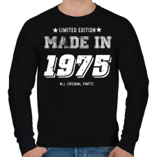 PRINTFASHION 1975 - Férfi pulóver - Fekete férfi pulóver, kardigán