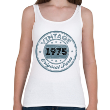 PRINTFASHION 1975 - Női atléta - Fehér női trikó