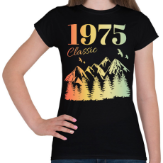 PRINTFASHION 1975 - Női póló - Fekete