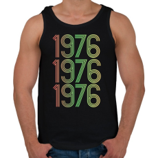 PRINTFASHION 1976 - Férfi atléta - Fekete