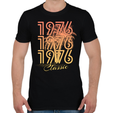 PRINTFASHION 1976 - Férfi póló - Fekete