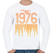 PRINTFASHION 1976 - Férfi pulóver - Fehér férfi pulóver, kardigán