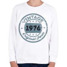 PRINTFASHION 1976 - Gyerek pulóver - Fehér gyerek pulóver, kardigán