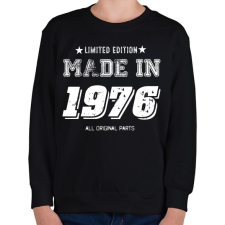 PRINTFASHION 1976 - Gyerek pulóver - Fekete gyerek pulóver, kardigán