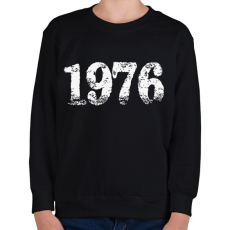 PRINTFASHION 1976 - Gyerek pulóver - Fekete
