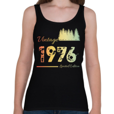 PRINTFASHION 1976 - Női atléta - Fekete női trikó