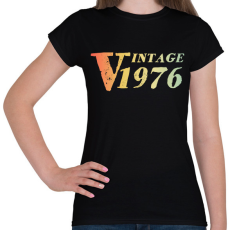 PRINTFASHION 1976 - Női póló - Fekete