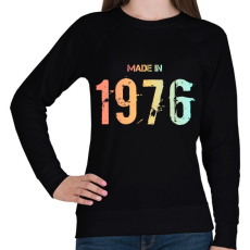 PRINTFASHION 1976 - Női pulóver - Fekete
