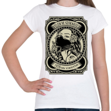 PRINTFASHION 1976 Velem ne szórakozz - Női póló - Fehér női póló