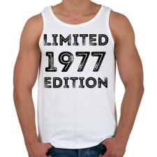 PRINTFASHION 1977 - Férfi atléta - Fehér atléta, trikó