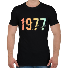 PRINTFASHION 1977 - Férfi póló - Fekete férfi póló