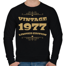 PRINTFASHION 1977 - Férfi pulóver - Fekete férfi pulóver, kardigán
