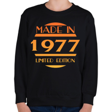 PRINTFASHION 1977 - Gyerek pulóver - Fekete gyerek pulóver, kardigán
