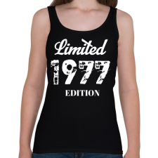 PRINTFASHION 1977 - Női atléta - Fekete női trikó