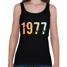 PRINTFASHION 1977 - Női atléta - Fekete