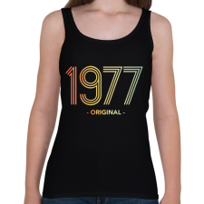 PRINTFASHION 1977 - Női atléta - Fekete női trikó