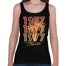 PRINTFASHION 1977 - Női atléta - Fekete