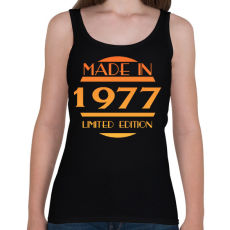 PRINTFASHION 1977 - Női atléta - Fekete