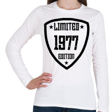 PRINTFASHION 1977 - Női hosszú ujjú póló - Fehér női póló