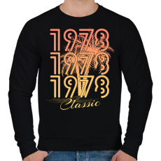 PRINTFASHION 1978 - Férfi pulóver - Fekete